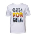 thumbnail image 1 of T-Shirt à Manches Courtes Blanc pour Hommes California Scene - 2TG, 1 of 1