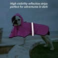 thumbnail image 3 of Waterproof Reflective Dog Raincoat - Adjustable Hooded Slicker Poncho Pet Rain Coat, Lightweight Dog Rain Jacket for Small to X- Large Dogs and Puppies, 3 of 6