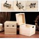 thumbnail image 3 of 50PCS Butterfly Folding Butt Hingeswith 200PCS Screws Mini Antique Bronze Home Furniture Hardware Door Drawer Cabinet Hinge, 3 of 5