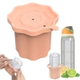 thumbnail image 2 of Food Grade Silicone Ice Cube Tray, 1-Pack Cylinder Large Ice Cubes for 40 oz Tumbler, Whiskey Ice Ball Maker, Reusable, Easy Release, BPA-Free, Portable Ice Bucket Cup for Cocktails and Coffee, 2 of 6