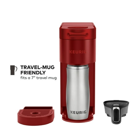 Keurig - K-Slim Single-Serve K-Cup Pod Coffee Maker - Scarlet Red