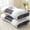 Grayish White, variant on 2 Pack Ergonomic Cervical Pillow, Contoured Neck Support Pillow Core for Pain Relief & Sleep(gray and white)