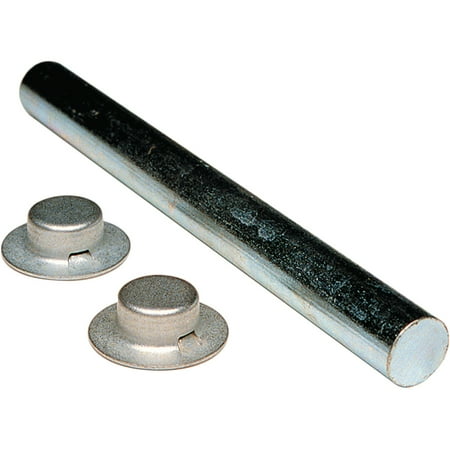 Main Shaft Nut - Tie Down Engineering Zinc-Plated Roller Shaft with 2 Pal Nuts
