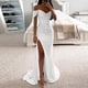thumbnail image 5 of Vestidos de fiesta con hombros descubiertos para mujer, sexys, con lentejuelas, sin mangas, lisos, largos hasta el suelo, elegantes vestidos de noche para dama de honor, vestidos de fiesta, 5 of 5