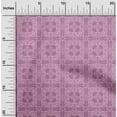 thumbnail image 2 of oneOone Cotton Poplin Lavender Fabric Asian Tile Traditional Fabric For Sewing Printed Craft Fabric By The Yard 56 Inch Wide, 2 of 4
