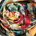 thumbnail image 5 of Wrapables® Silky Feeling Satin Square Scarf, Floral Paisley, 5 of 6