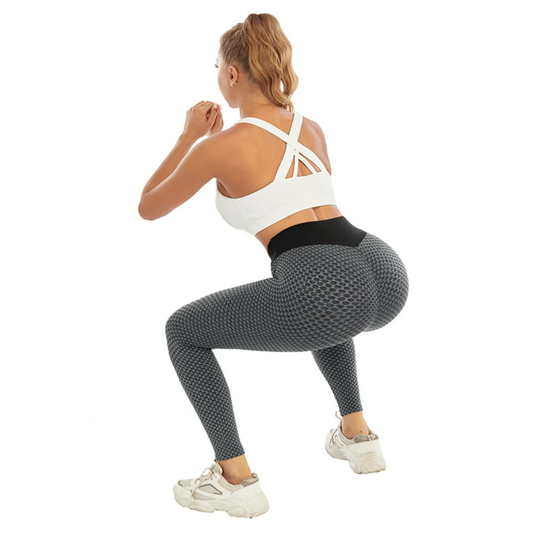 Womens Butt Lifting Yoga Pants Tummy Control Scrunch Booty Leggings Anti  Cellulite Workout Tights High Waist Yoga Pants