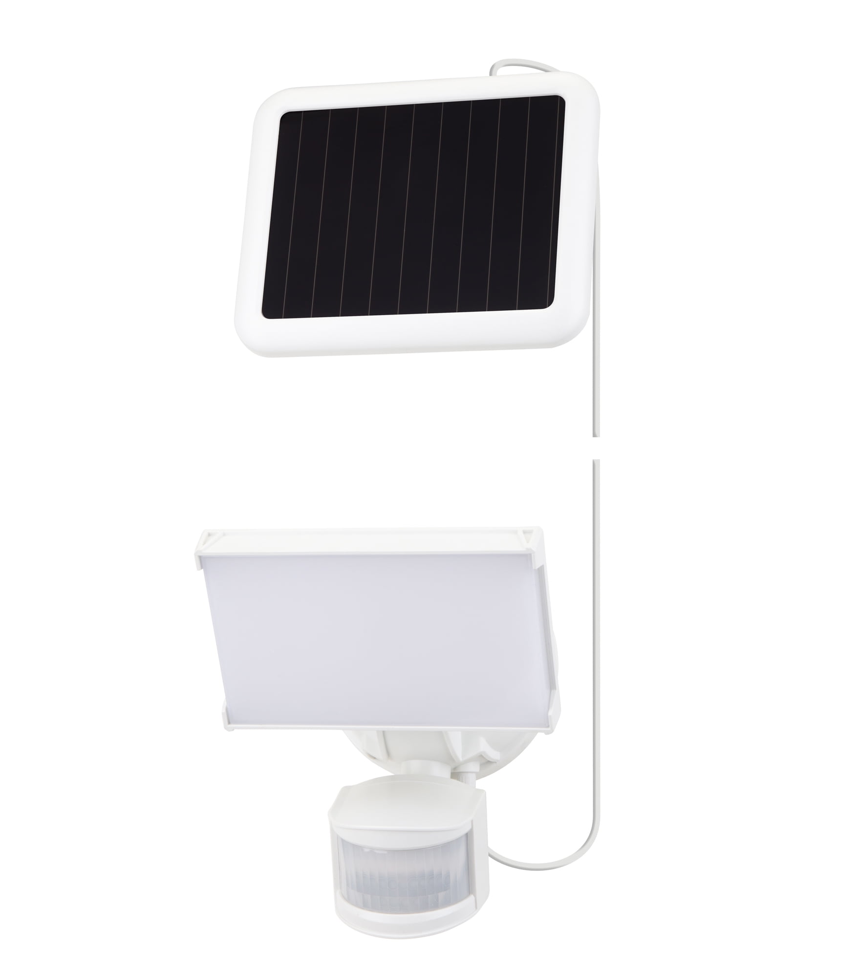 Watch Solar Motion Sensor 129dB Siren Sound Strobe Light Alarm On