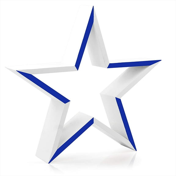 Nagina International Handmade Rustic Wood Star | Rustic Wooden Star - Milled Log Star - Star Wall Hanging - Decor - Farmhouse Decor - Reclaimed Wood Star