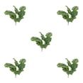 thumbnail image 1 of Injueey Plantas verdes seguras y respetuosas con el medio ambiente exquisita decoración hecha de materiales flores artificiales 12 50 carey Type2 NO2, 1 of 6