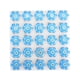 thumbnail image 1 of 25 uds., broche luminoso LED con tema navideño de Año Nuevo, insignia, recuerdos de fiesta, decoración DIY, copo de nieve azul, 1 of 5