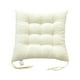 thumbnail image 2 of Cojín de silla de color liso de 40 x 40 x 7 cm | Cojín de oficina con lazo | Cojín suave para sillas de comedor, sofás y taburetes | Cojín ligero de 260 g para interiores, para casa, oficina y, 2 of 4