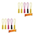 thumbnail image 1 of Advancent 5 uds/10 uds/20 piezas piezas 29 Color brillante plástico PVC nailon ropa deportiva cremallera cabeza Color al azar nuevo 5 piezas y color aleatorio 2.5x0.9x0.4 cm 2piezas Advancent CBP038197, 1 of 5
