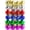 Colorful, variant on 24 Pieces Christmas Balls Decorations Shatterproof Xmas Tree Baubles Mini Hanging Balls for Christmas Tree Holiday Wedding Party Ornaments
