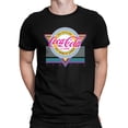 thumbnail image 2 of Officially Licensed Coca-Cola Retro Pop Art Logo Graphic Men's T-shirt, 2 of 3