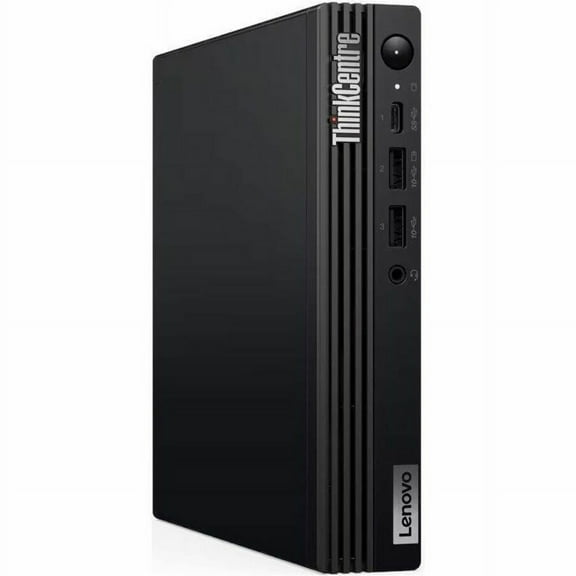 Lenovo ThinkCentre M70q Gen 5 12TD001KUS Desktop Computer, Intel Core i7 14th Gen i7-14700T, vPro Technology, 16 GB, 512 GB SSD, Tiny, Black