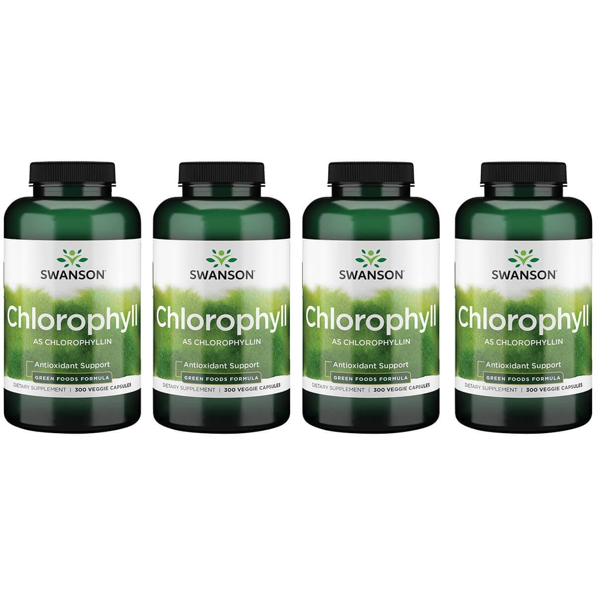 Swanson Vegetarian Chlorophyll as Chlorophyllin 60 mg 300 Veg Caps 4