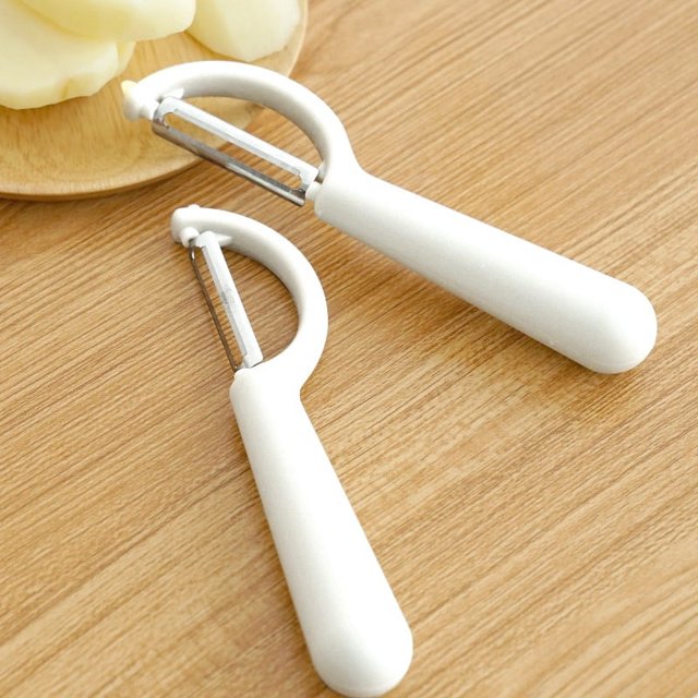 Pelador de verduras para cocina, peladores de cuchillas de acero inoxidable ultraafiladas, pelador de cocina duradero para verduras, frutas y patatas