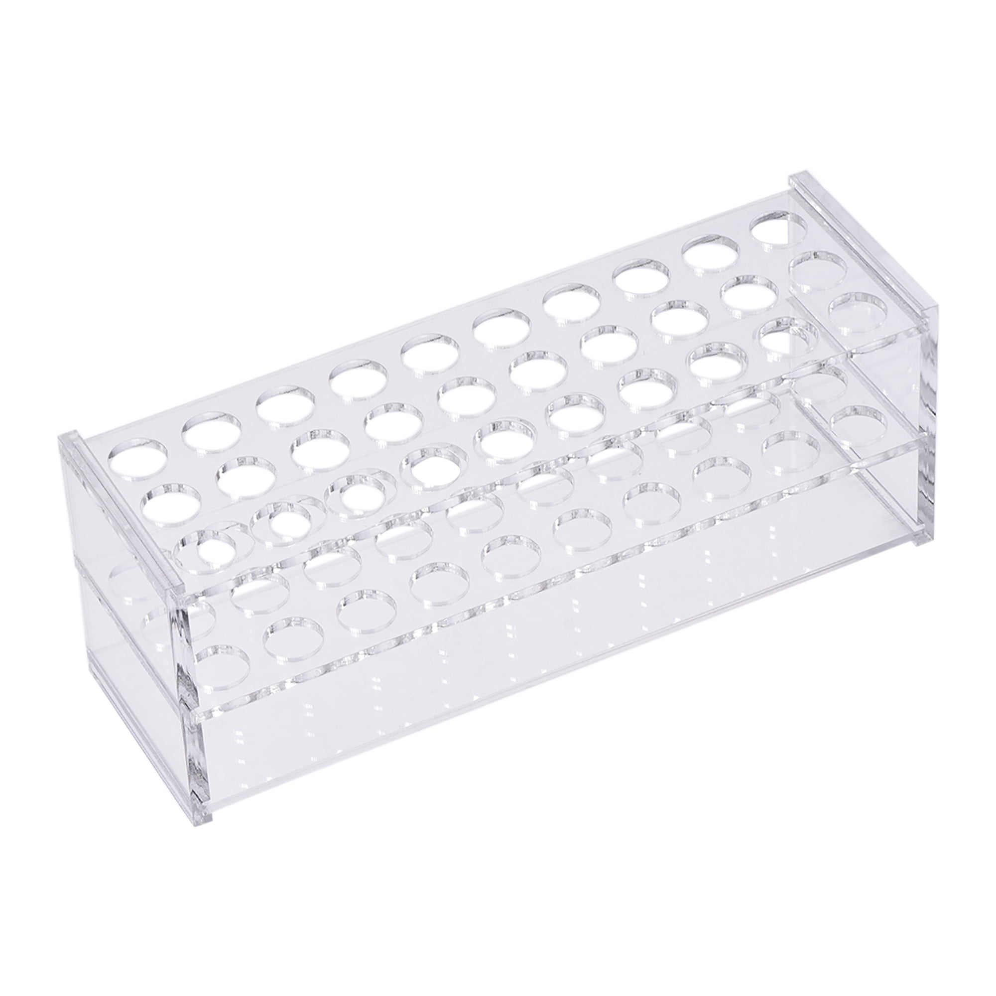 Uxcell Acrylic Test Tube Holder Rack 3x10 Wells for 0.43