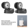 thumbnail image 3 of Luggage Caster, Wearable Shock Absorbing Suitcase Universal Wheel Flexible Rotation  For Suitcase Bag, 3 of 8