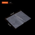 thumbnail image 2 of Unique Bargains 200 Pcs Clear Flat Open Plastic Poly Bags 6x8 Inch 1.6 Mil Packaging Bags for Proving Bread, Dough, 2 of 5
