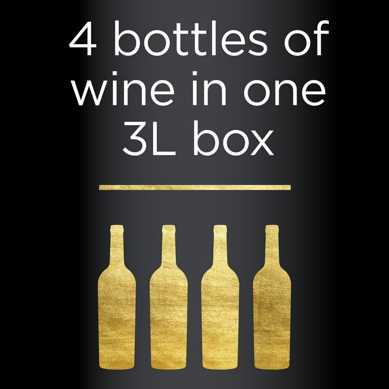 Black Box Merlot Red Wine, 3L Box, 13.5% ABV - Walmart.com