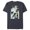 Navy Heather, variant on Ahsoka Huyang Droid Architect of Jedi Lightsabers - Short Sleeve Blended T-Shirt for Adults - Customized-Yellow