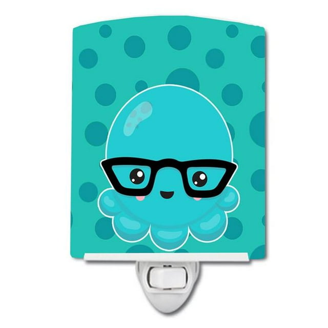 Carolines Treasures BB8798CNL Ocean Octopus Ceramic Night Light