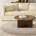 thumbnail image 2 of SAFAVIEH Martha Stewart Rebeca Solid Area Rug, Beige, 6'7" x 6'7" Round, 2 of 10