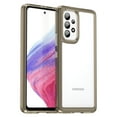 thumbnail image 1 of TECH CIRCLE for Samsung Galaxy A53 5G 6.5 inch Luxury Lightweight Shockproof Transparent Acrylic + TPU Hybrid Bumper Slim Shell Phone Case Cover,Gray, 1 of 8