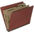 thumbnail image 3 of Skilcraft 5567912 7530015567912 Top Tab Classification Folders, Earth Red - Letter, 3 of 3