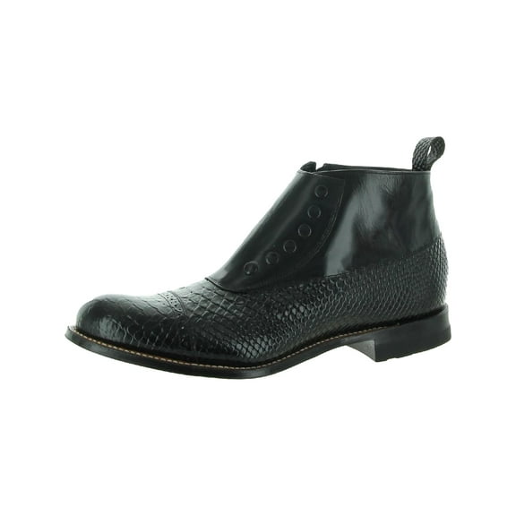 Stacy Adams Mens Madison Leather Embellished Derby Shoes