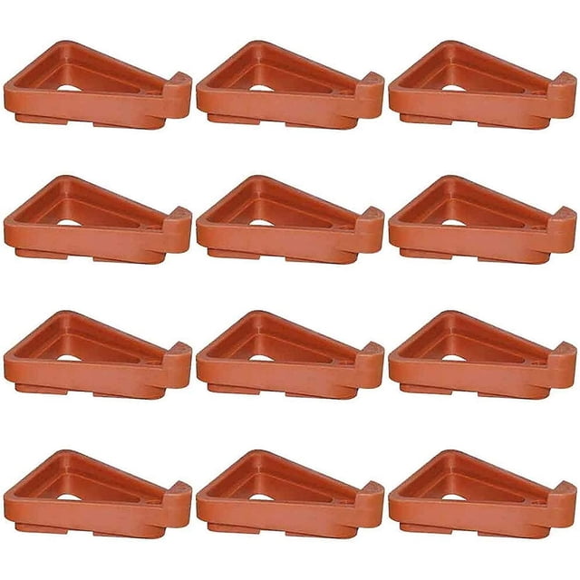 12 pies para macetas, maceta invisible Elevadores de pies triangulares para interiores y exteriores Gard