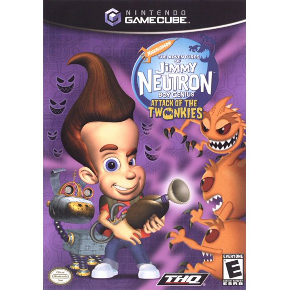 Restored Jimmy Neutron: Attack of the Twonkies - Nintendo GameCube