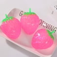 thumbnail image 4 of Transparent Pectin Strawberry Decorative Ornament Simulation Fruit Desktop Decor For Home Kitchen, 4 of 5