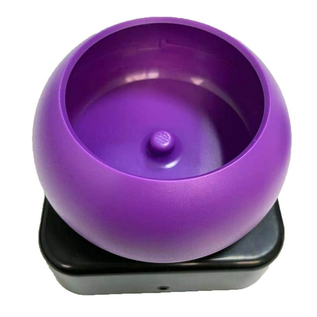Electric Bead Spinner USB Bead Loader for Necklace Spinner Spin Jewelry Making Purple