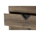 thumbnail image 6 of Baxton Studio Wales Modern And Contemporary Light Brown Wood 3-Drawer Chest, 6 of 7