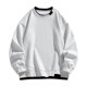 thumbnail image 1 of Sudaderas sin capucha para hombre, de manga larga, cuello redondo, en varios colores y a la moda, de poliéster., 1 of 7
