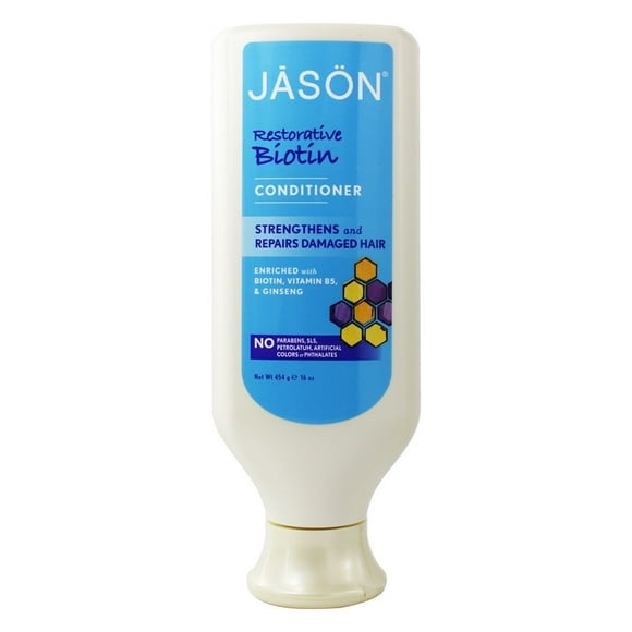 JASON Natural Products - Après-shampooing Biotin Naturel Réparateur - 16 fl. oz.
