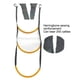 thumbnail image 4 of Escalera para botes: escalera para botes de cuerda inflable de 3 escalones, escalera para botes inflable segura y confiable,, 4 of 5