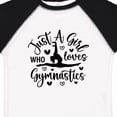 thumbnail image 4 of Inktastic Just a Girl Who Loves Gymnastics Girls Toddler T-Shirt, 4 of 5