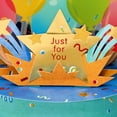 thumbnail image 6 of American Greetings Magic Moments Displayable Pop Up Birthday Card (Just For You), 6 of 8