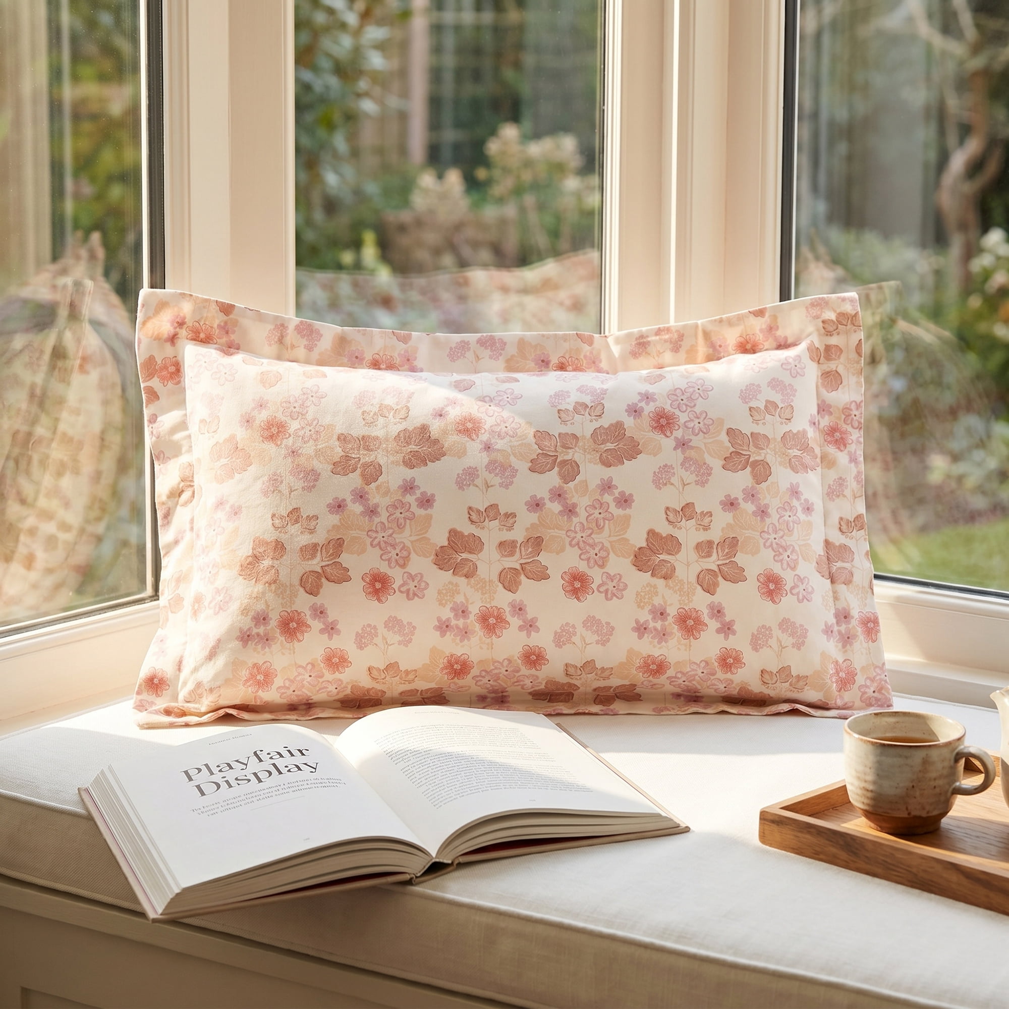 Unique Bargains 2Pcs Cotton Smooth Cooling Bedding Pillowcase Queen Color B