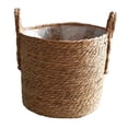 thumbnail image 3 of Cesta de flores Sunnimix Cesta de almacenamiento tejido 35cmx30cm, 3 of 8