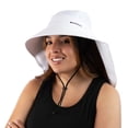 thumbnail image 4 of MISSION Cooling Sun Defender Hat - White, 4 of 5