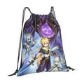 thumbnail image 2 of Genshin Impact Drawstring Backpack Simple Sports Gym Bag Draw String Bags Casual Rucksack, 2 of 9
