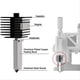 thumbnail image 3 of Hotend Kit for Bambu Lab A1 Mini, 3D Printer Parts Print Head 0.2mm, 3 of 5