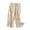 Beige, variant on Lenpel Girls' Wide Leg Pants Toddler Elastic Waist Drawstring Pleated Palazzo Pants Flowy Lounge Trousers 2-15 Y