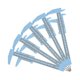 thumbnail image 1 of 5PCS Eyebrow Measuring Ruler Brow Mapping Ruler Measuring Tool Vernier Caliper Double Scale Ruler f, 1 of 5