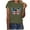 Army Green-Clearance, variant on Fartey Womens 4th of July Shirts Red White and Blue Butterfly Graphic Tees Independence Day Patriotic Tops Dressy Casual Short Sleeve Crew Neck Holiday T Shirts Army Green XXL